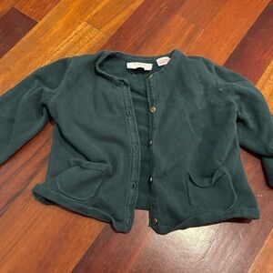 Baby Forest Green Cardigan